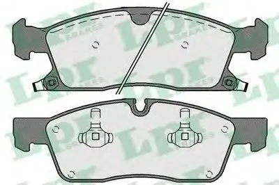 Комплект тормозных колодок, дисковый тормоз LPR купить