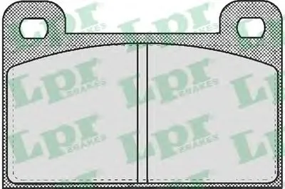 Комплект тормозных колодок, дисковый тормоз LPR купить