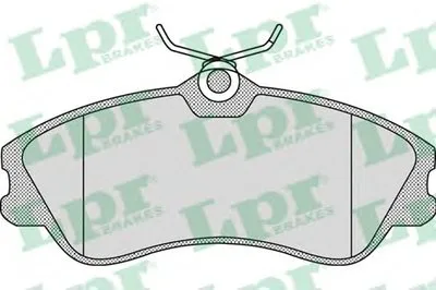 Комплект тормозных колодок, дисковый тормоз LPR купить