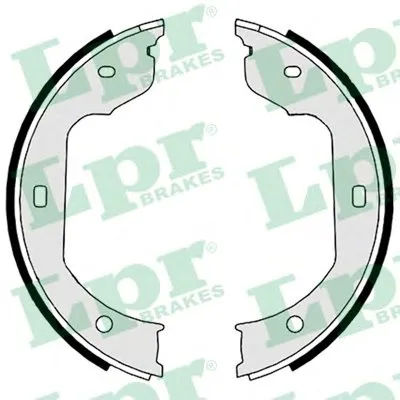 Комплект тормозных колодок, стояночная тормозная система LPR купить