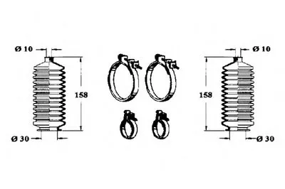 Комплект пылника, рулевое управление OCAP купить