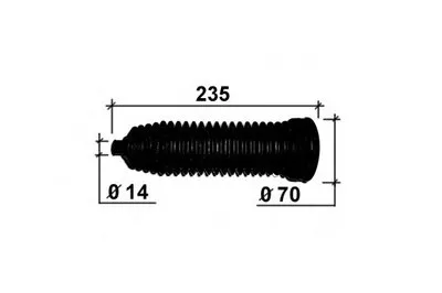 Пыльник, рулевое управление OCAP купить