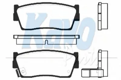 Комплект тормозных колодок, дисковый тормоз MK KASHIYAMA KAVO PARTS купить