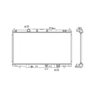 Радиатор, охлаждение двигателя NRF купить