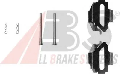 Комплектующие, колодки дискового тормоза A.B.S. купить