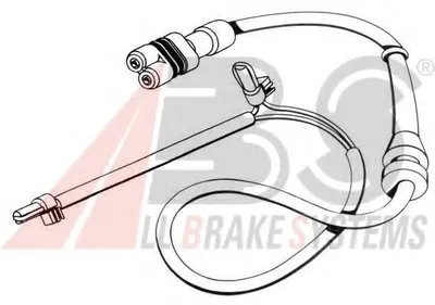 Сигнализатор, износ тормозных колодок A.B.S. купить