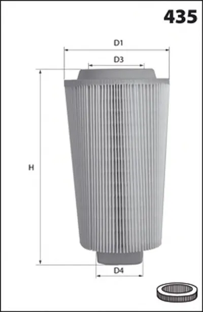 Воздушный фильтр MECAFILTER MECAFILTER купить