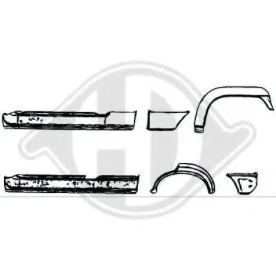 Накладка порога DIEDERICHS купить