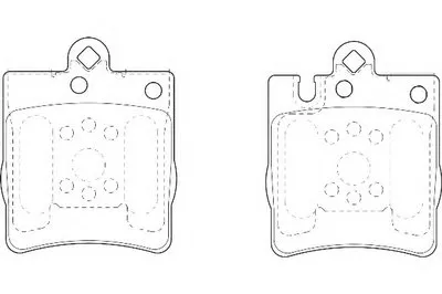 Комплект тормозных колодок, дисковый тормоз DURON купить