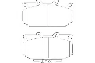 Комплект тормозных колодок, дисковый тормоз DURON купить