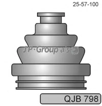 Комплект пылника, приводной вал QH JP GROUP купить