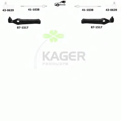 Подвеска колеса KAGER купить