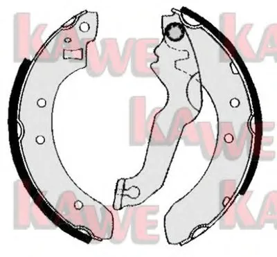 Комплект тормозных колодок KAWE купить