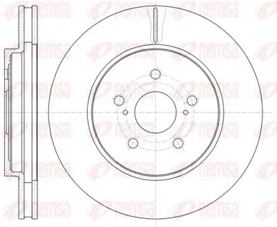 Тормозной диск KAWE купить