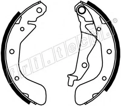 Комплект тормозных колодок fri.tech. купить