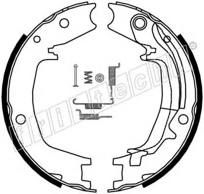 Комплект тормозных колодок, стояночная тормозная система fri.tech. купить