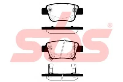 Комплект тормозных колодок, дисковый тормоз sbs купить