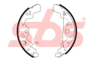 Комплект тормозных колодок sbs купить