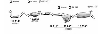Система выпуска ОГ ASSO купить