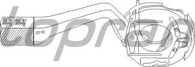 Переключатель указателей поворота TOPRAN купить