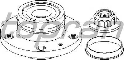 ? колесн. ступицы = TOPRAN купить