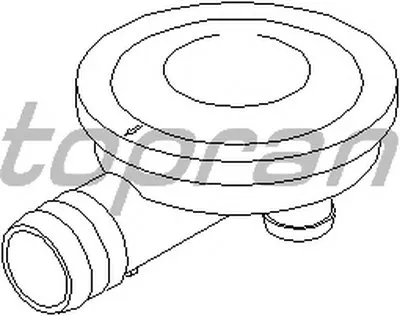 Клапан, отвода воздуха из картера TOPRAN купить