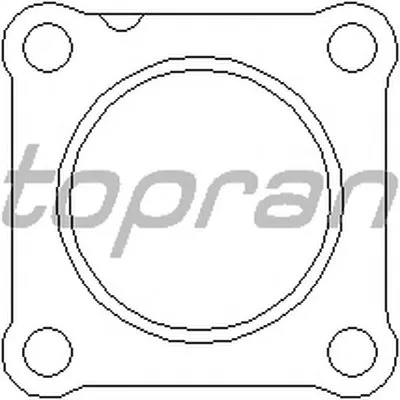 Прокладка, труба выхлопного газа TOPRAN купить