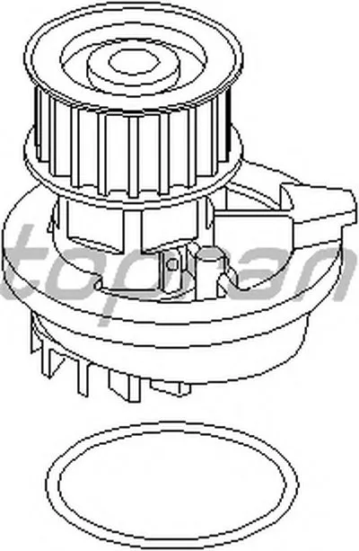 Водяной насос TOPRAN купить