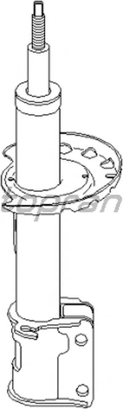 Амортизатор TOPRAN купить