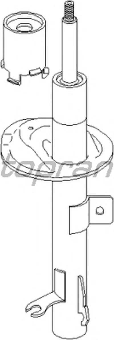 Амортизатор TOPRAN купить
