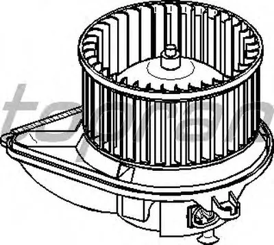 Электродвигатель, вентиляция салона TOPRAN купить
