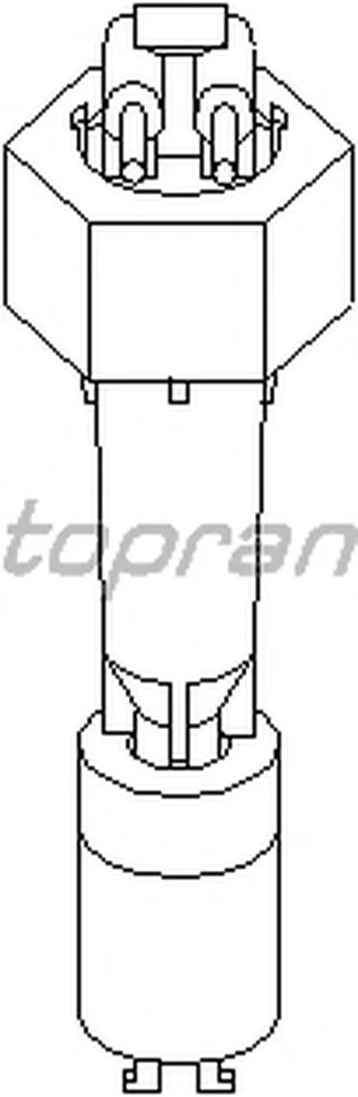 Датчик, уровень охлаждающей жидкости TOPRAN купить