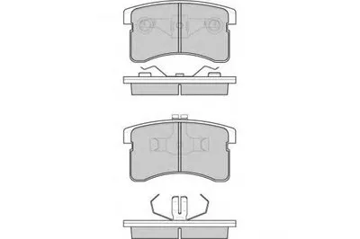 Комплект тормозных колодок, дисковый тормоз E.T.F. купить
