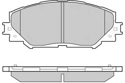Комплект тормозных колодок, дисковый тормоз E.T.F. купить