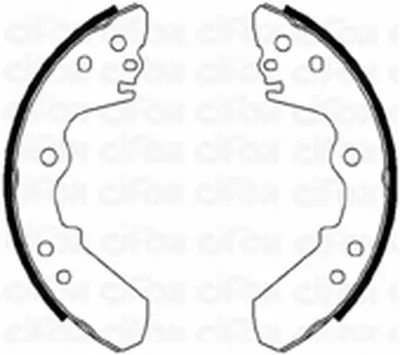 Комплект тормозных колодок CIFAM купить