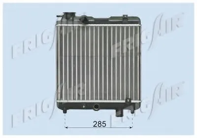 Радиатор, охлаждение двигателя FRIGAIR купить