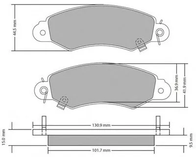 Комплект тормозных колодок, дисковый тормоз FREMAX купить