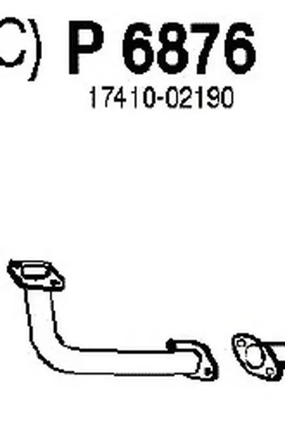 Труба выхлопного газа FENNO купить