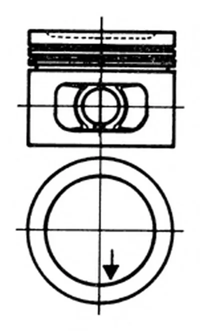 Поршень KOLBENSCHMIDT купить
