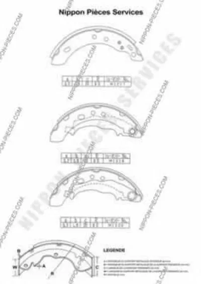 Комплект тормозных колодок NPS купить