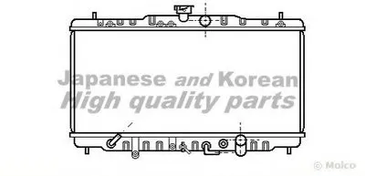 Радиатор, охлаждение двигателя ASHUKI купить
