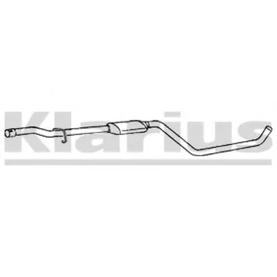 Средний глушитель выхлопных газов KLARIUS купить