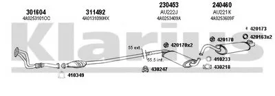 Система выпуска ОГ KLARIUS купить