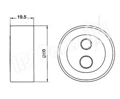 Устройство для натяжения ремня, ремень ГРМ IPS Parts IPS Parts купить