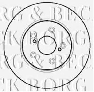Тормозной диск BORG & BECK купить