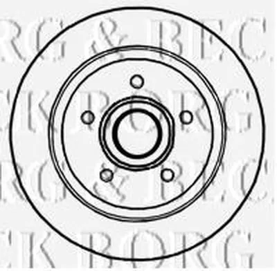 Тормозной диск BORG & BECK купить