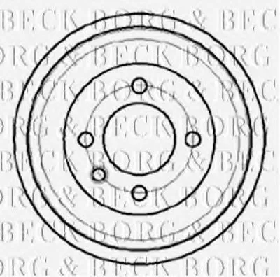Тормозной барабан BORG & BECK купить