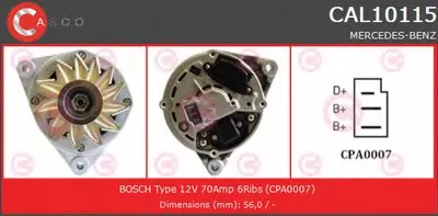 Генератор BRAND NEW SERIES CASCO купить