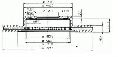 Тормозной диск VEMA купить
