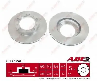 Тормозной диск ABE купить
